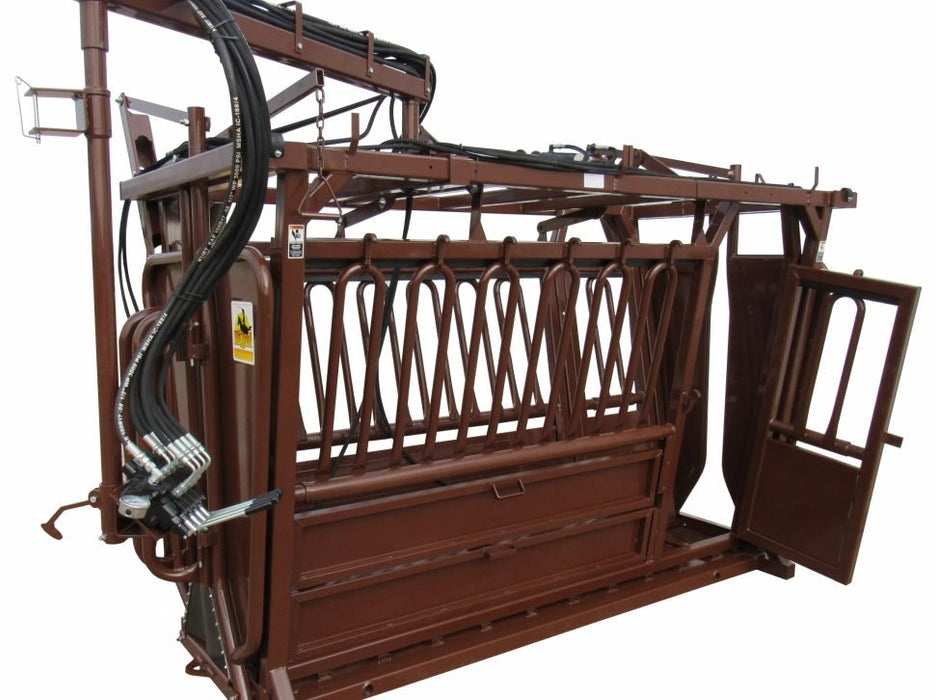 Cattle Chutes - Sioux Steel XL Hydraulic Squeeze Chute - Sioux Steel