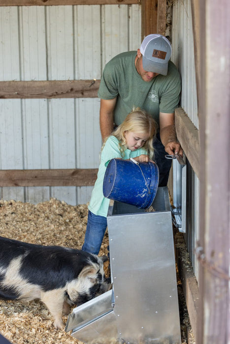 Livestock Feeders - Behlen Country Easy - Feed Feeder - Behlen Country