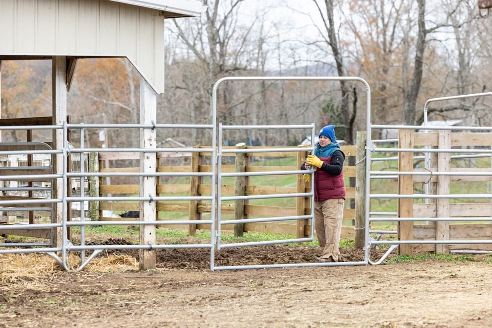 Panels & Gates - Behlen Country Horse Country Corral Panels - Chain Connection - Behlen Country