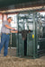Cattle Chutes - Behlen Country M1 - V Chute w/Fully Sheeted Split Tailgate Mounted - Behlen Country