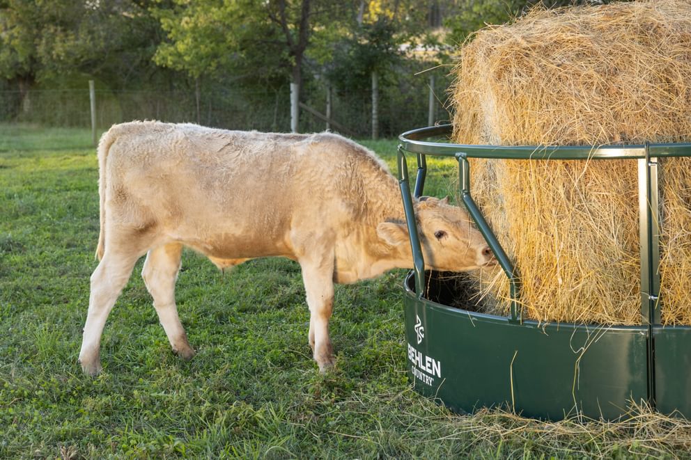 Bale Feeders - Behlen Hay Guard Round Bale Feeder - Behlen Country