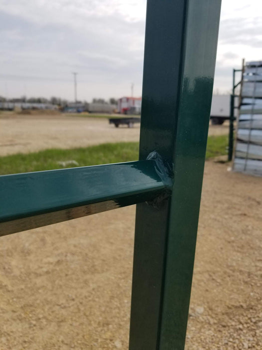 Panels & Gates - Lakeland 10ft Powder Coated Panel with Man Gate - Lakeland Farm and Ranch