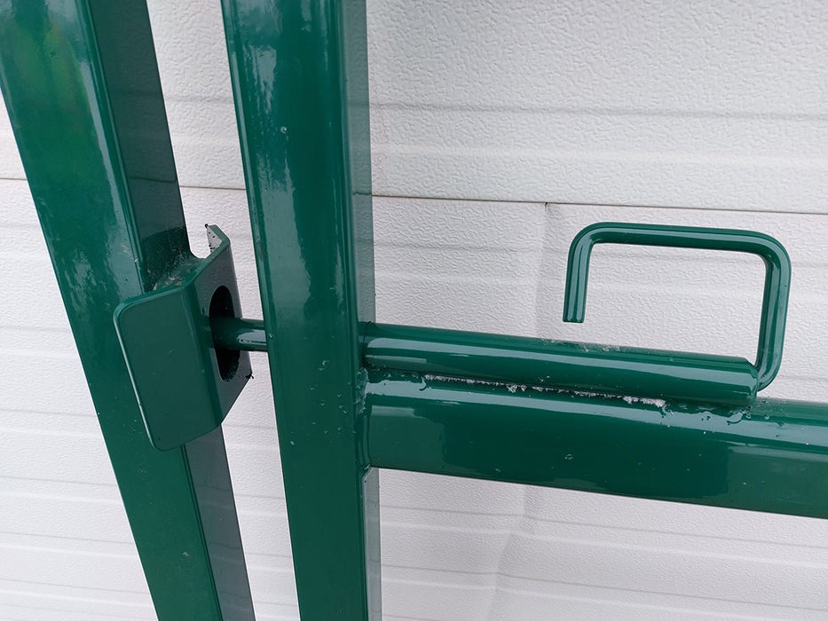 Panels & Gates - Lakeland 4ft Powder Coated Man Gate (Gate in Frame) - Lakeland Farm and Ranch