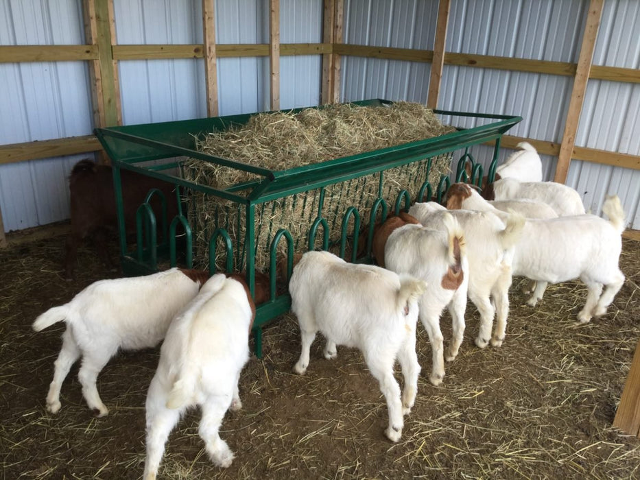 Bale Feeders - Lakeland 8ft Small Tombstone Bale Feeder - Lakeland Farm and Ranch