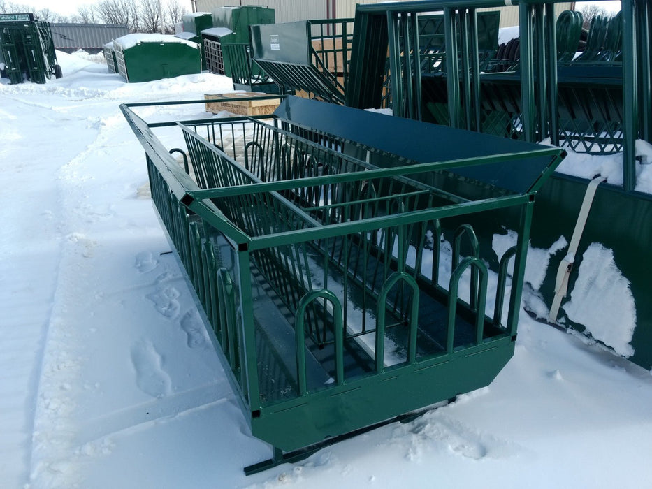 Bale Feeders - Lakeland 8ft Small Tombstone Bale Feeder - Lakeland Farm and Ranch