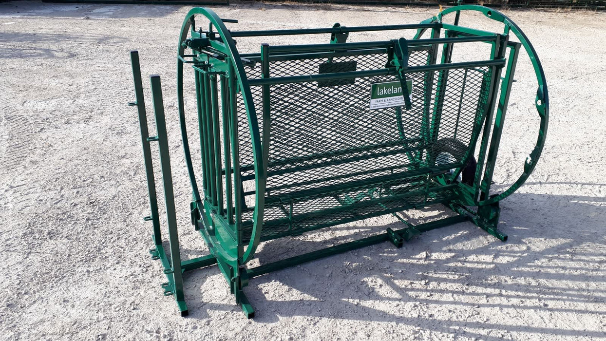 Sheep & Goat Handling Equipment - Lakeland Alley Support Frame for front of DST - Lakeland Farm and Ranch