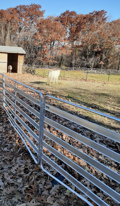 Panels & Gates - Lakeland Aluminum Easy Panel - Lakeland Farm and Ranch