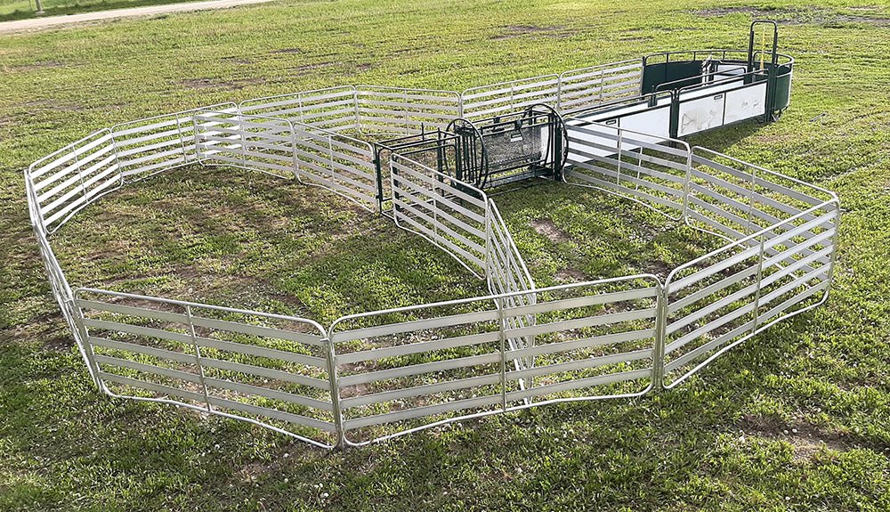 Panels & Gates - Lakeland Aluminum Easy Panel - Lakeland Farm and Ranch
