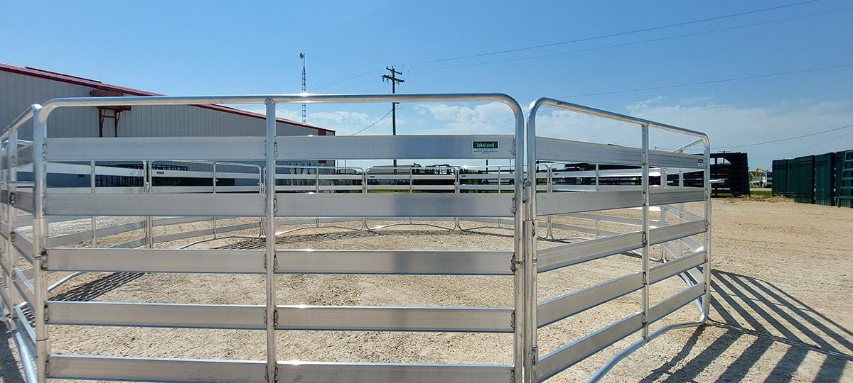Panels & Gates - Lakeland Aluminum Easy Panel - Lakeland Farm and Ranch