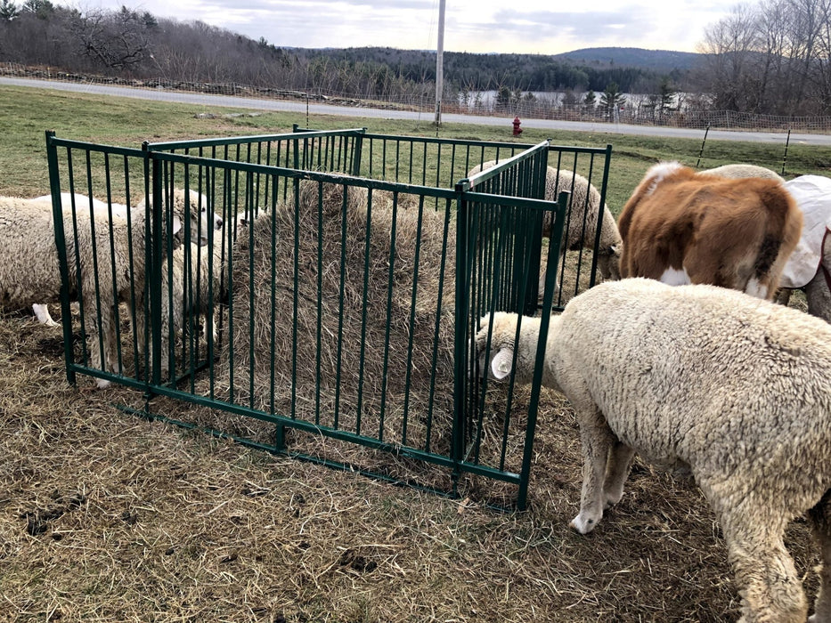 Collapsible Feeders - Lakeland Collapsible Sheep & Goat Feeder – 3″ Spacing - Lakeland Farm and Ranch