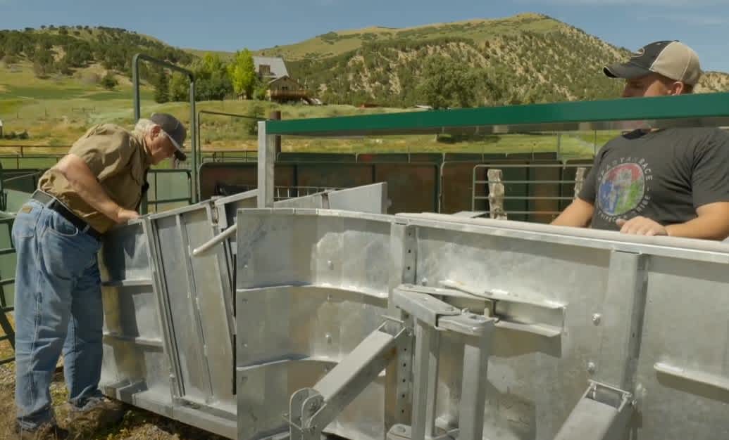 Sheep and Goat Handling Equipment - Lakeland Easy Klamp Sheep & Goat Handler - Lakeland Farm and Ranch