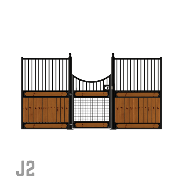 Horse Stalls - Lakeland European Horse Stalls | The Jefferson Collection - Lakeland Farm and Ranch