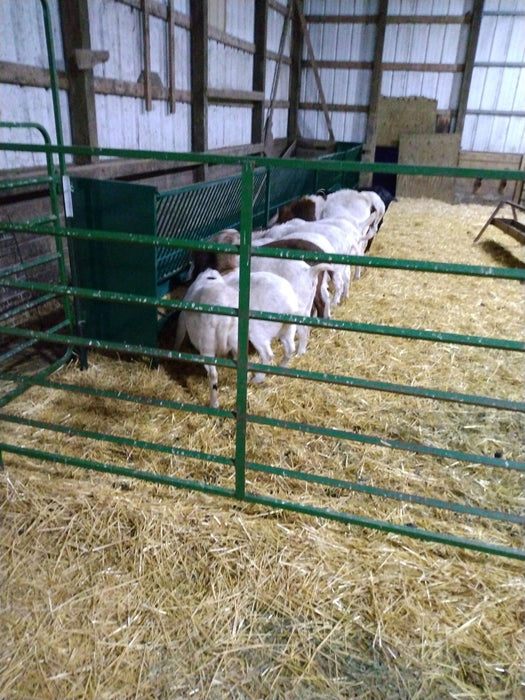 Fence Line Feeders - Lakeland Hay & Grain Fenceline Feeder - Lakeland Farm and Ranch