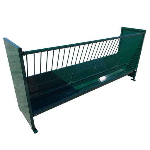Fence Line Feeders - Lakeland Hay & Grain Fenceline Feeder - Lakeland Farm and Ranch