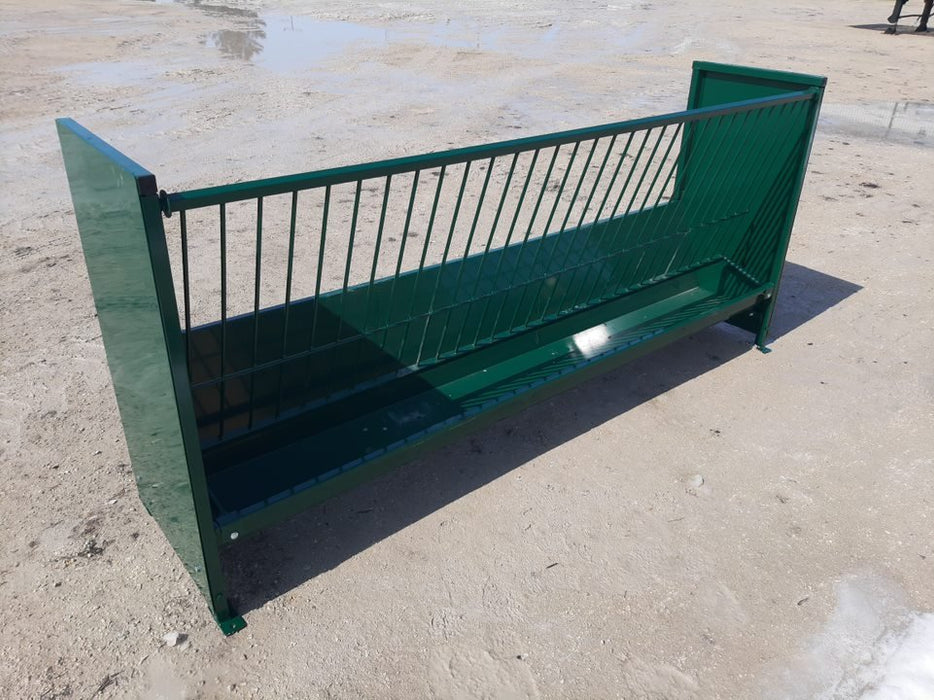 Fence Line Feeders - Lakeland Hay & Grain Fenceline Feeder - Lakeland Farm and Ranch