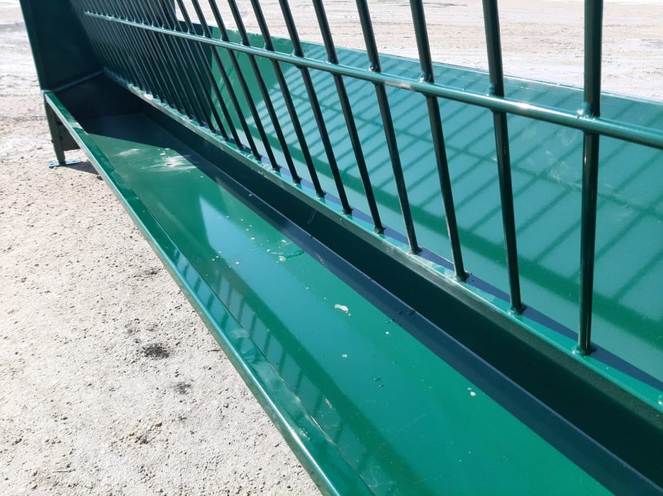 Fence Line Feeders - Lakeland Hay & Grain Fenceline Feeder - Lakeland Farm and Ranch