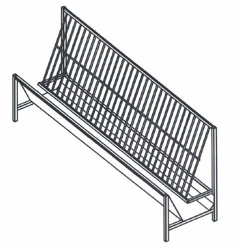 Fence Line Feeders - Lakeland Hay & Grain Fenceline Feeder - Lakeland Farm and Ranch