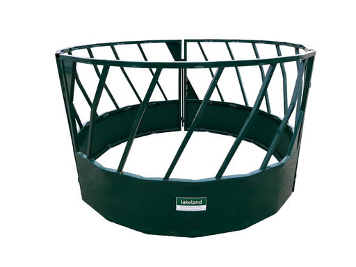 Bale Feeders - Lakeland Heavy Duty Slant Bar Round Bale Feeder - Lakeland Farm and Ranch