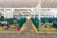 Panels & Gates - Lakeland Heavy Duty Spindle Penning Panel with Man Door - Lakeland Farm and Ranch