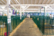 Panels & Gates - Lakeland Heavy Duty Spindle Penning Panel with Man Door - Lakeland Farm and Ranch