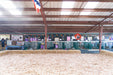 Panels & Gates - Lakeland Heavy Duty Spindle Penning Panel with Man Door - Lakeland Farm and Ranch