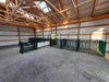 Panels & Gates - Lakeland Heavy Duty Spindle Penning Panel with Man Door - Lakeland Farm and Ranch