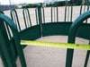 Bale Feeders - Lakeland Heavy Duty Tombstone Round Bale Feeder - Lakeland Farm and Ranch