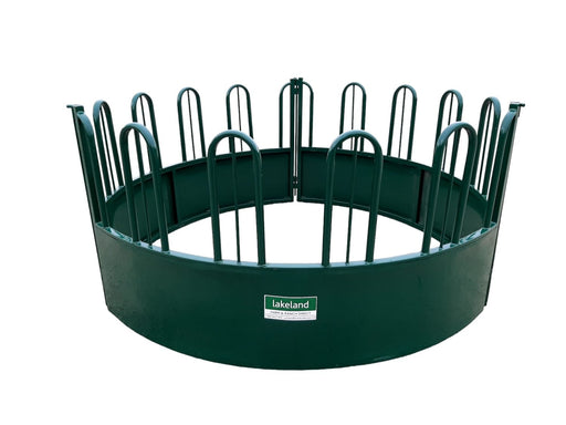 Bale Feeders - Lakeland Heavy Duty Tombstone Round Bale Feeder - Lakeland Farm and Ranch