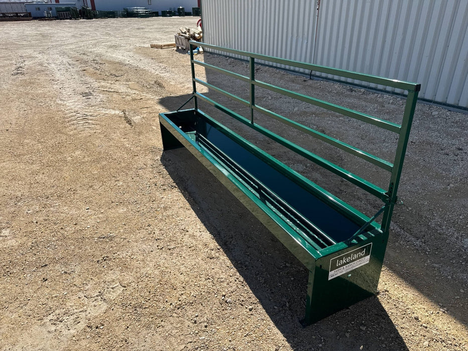 Bunk Feeders - Lakeland Horizontal Adjustable Bar Fenceline Bunk Feeder - Lakeland Farm and Ranch