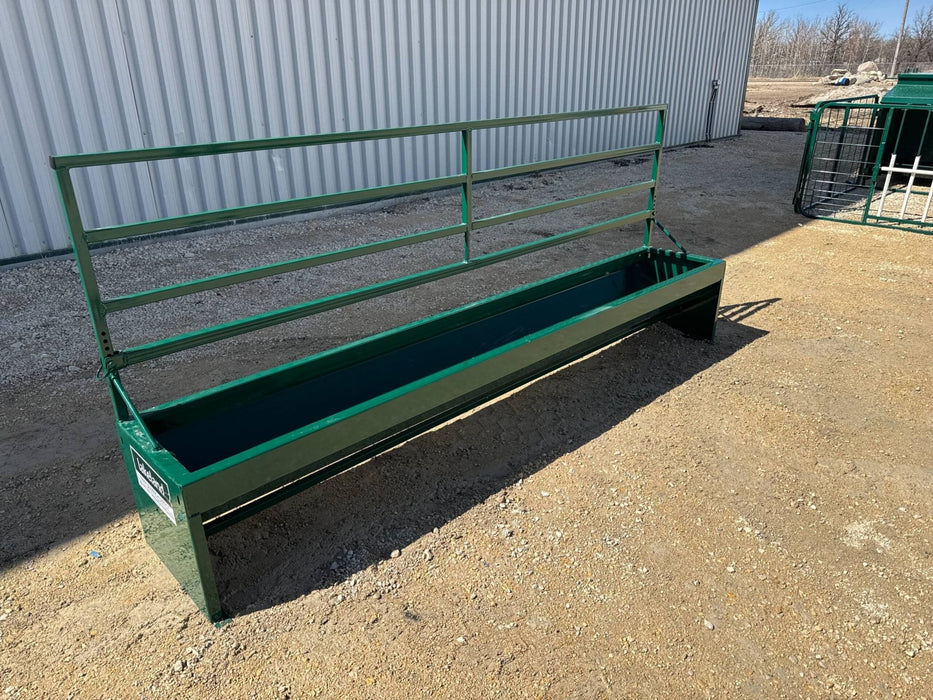 Bunk Feeders - Lakeland Horizontal Adjustable Bar Fenceline Bunk Feeder - Lakeland Farm and Ranch
