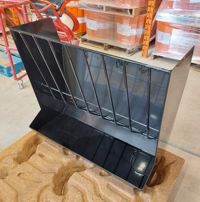 Hay & Grain Feeder - Lakeland Horse Stall Hay & Grain Feeder (Wall Mount or Stall Mount) - Lakeland Farm and Ranch