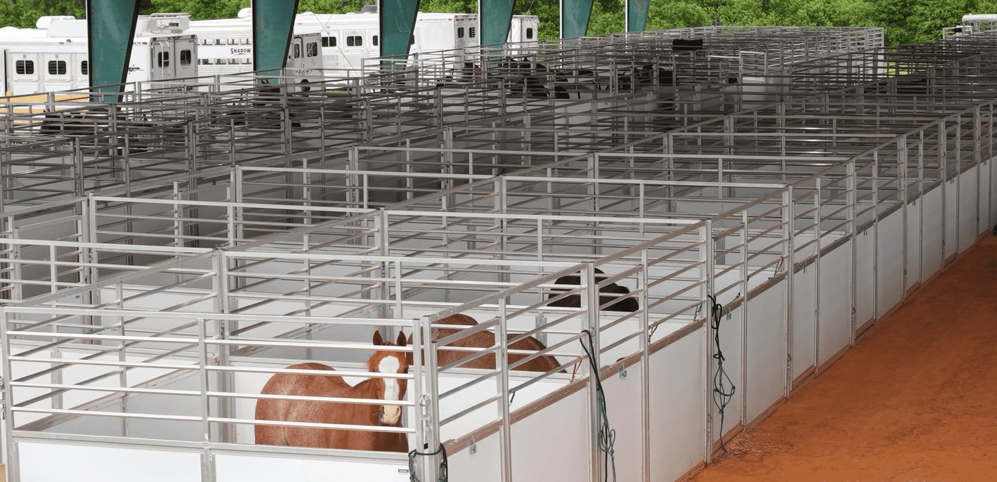 Horse Stalls - Lakeland Portable Competition Horse Stalls - Lakeland Farm and Ranch