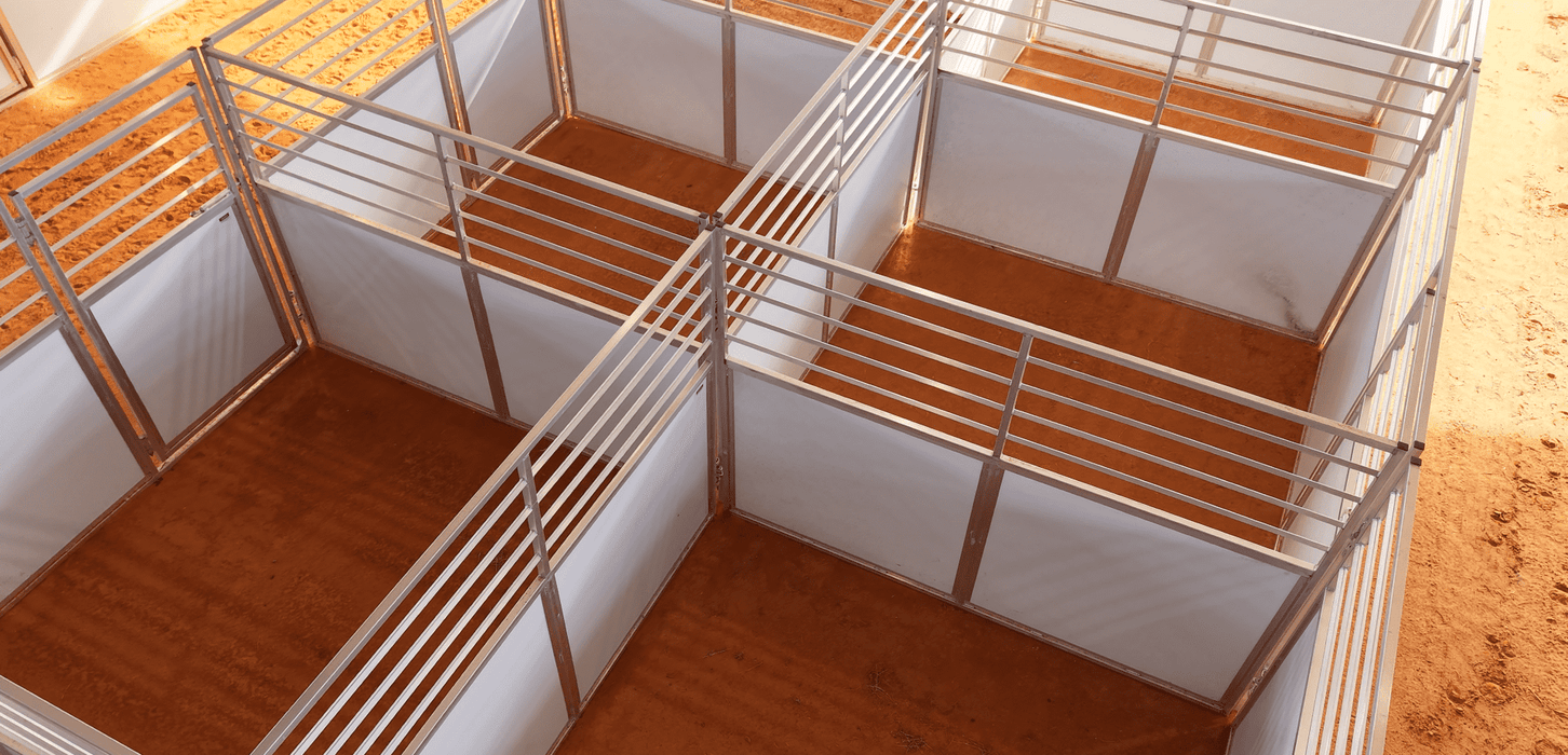 Horse Stalls - Lakeland Portable Competition Horse Stalls - Lakeland Farm and Ranch