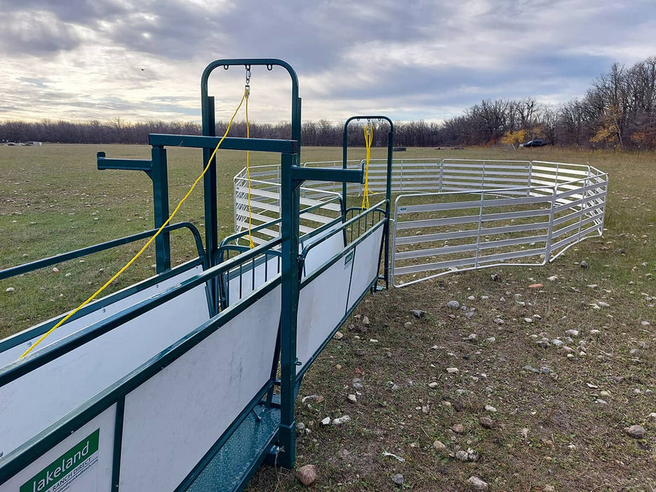 Sheep and Goat Handling Equipment - Lakeland Portable Easy Handler for Sheep and Goats - Lakeland Farm and Ranch