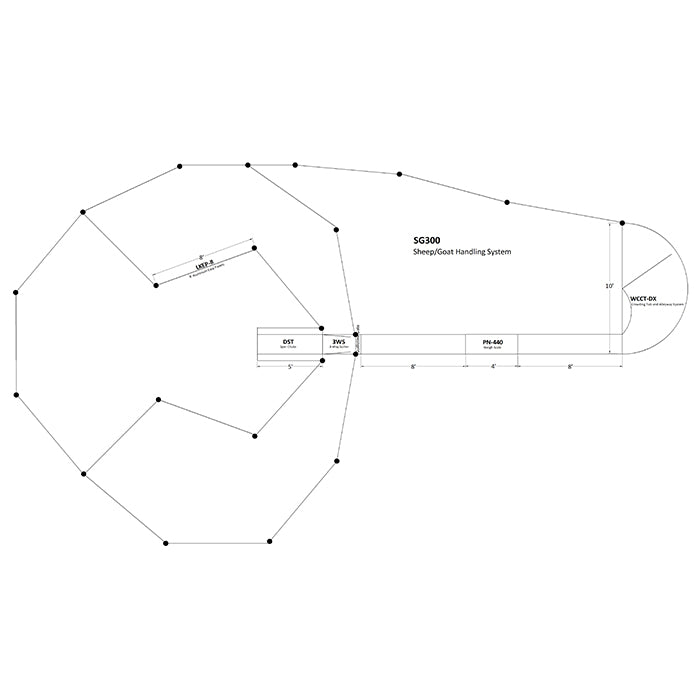 Handling Packages - Lakeland SG300 - Sheep & Goat Handling System - Lakeland Farm and Ranch