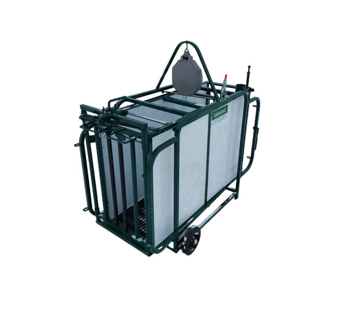 Livestock Handling Equipment - Lakeland Sheep & Goat Weigh Scale with Self - Catch Headgate - Lakeland Farm and Ranch