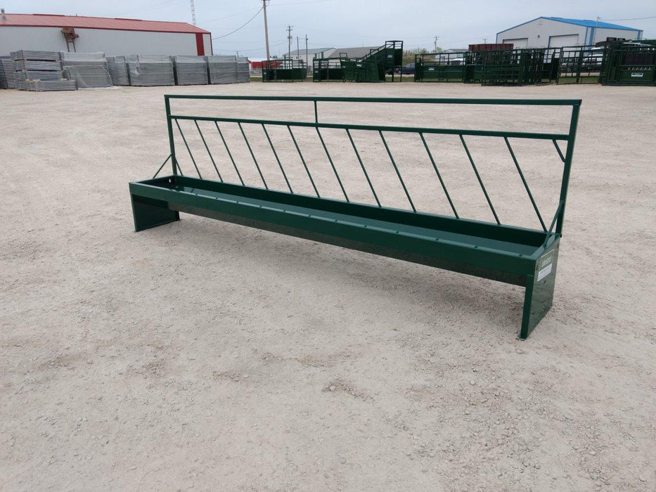 Bunk Feeders - Lakeland Slant Bar Fenceline Bunk Feeder - Lakeland Farm and Ranch