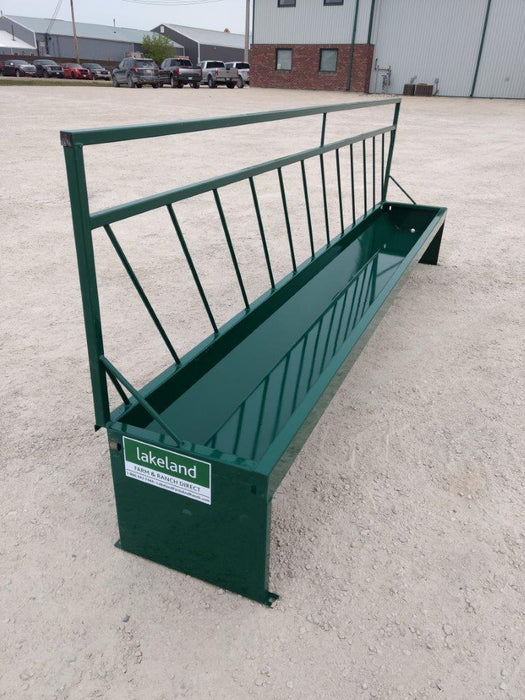 Bunk Feeders - Lakeland Slant Bar Fenceline Bunk Feeder - Lakeland Farm and Ranch