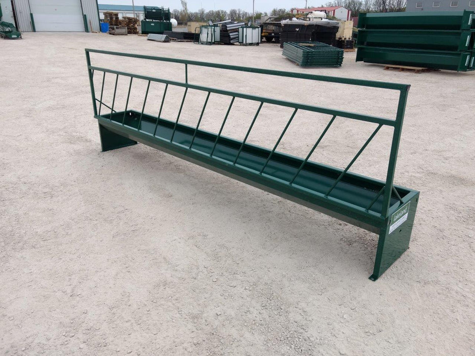 Bunk Feeders - Lakeland Slant Bar Fenceline Bunk Feeder - Lakeland Farm and Ranch