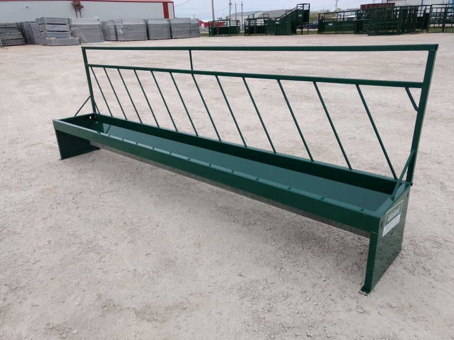 Bunk Feeders - Lakeland Slant Bar Fenceline Bunk Feeder - Lakeland Farm and Ranch
