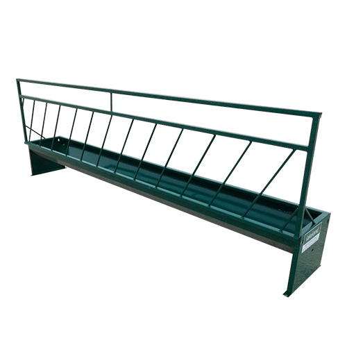 Bunk Feeders - Lakeland Slant Bar Fenceline Bunk Feeder - Lakeland Farm and Ranch