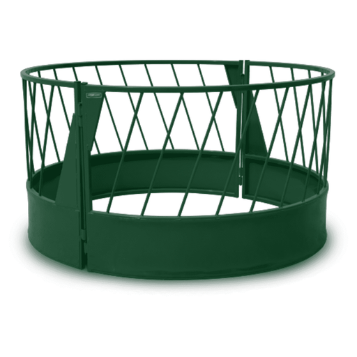 Bale Feeders - Lakeland Slanted Bar Round Bale Feeder - Lakeland Farm and Ranch