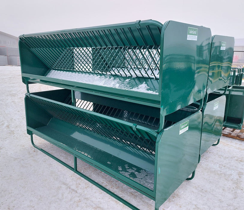 Bale Feeders - Lakeland Square Bale Hay and Grain Feeder - Lakeland Farm and Ranch