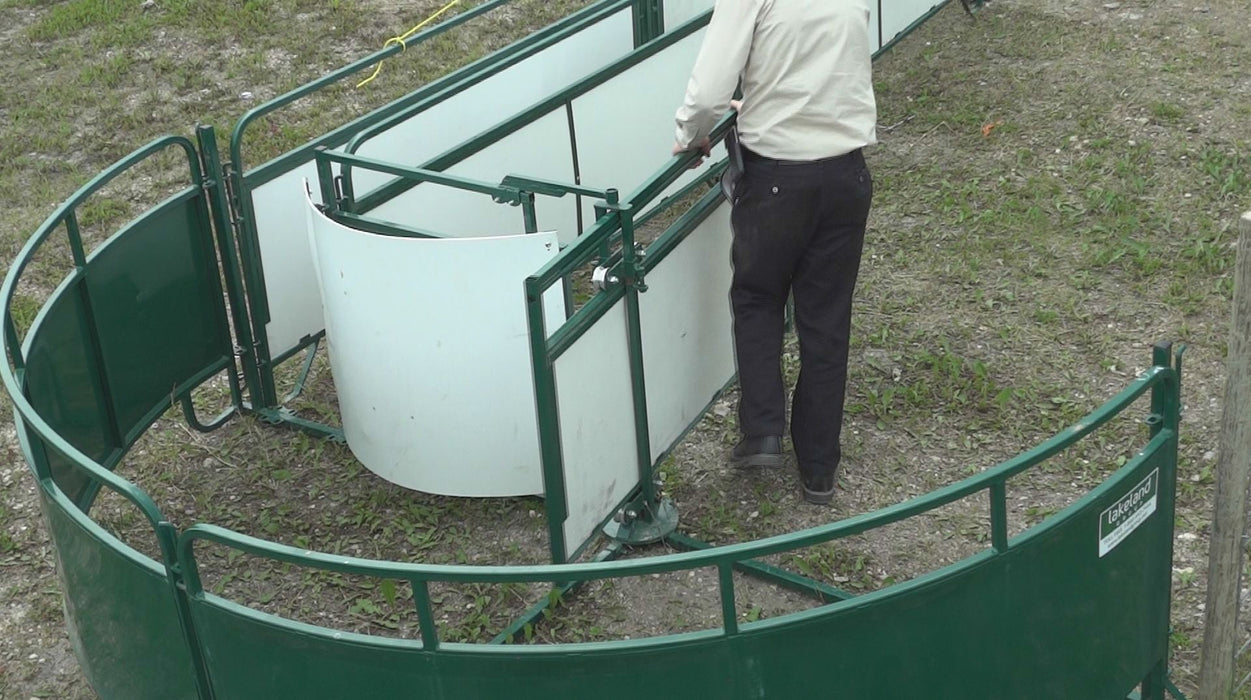 Crowding Tubs - Lakeland Working Chute and Crowding Tub - Lakeland Farm and Ranch