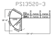Crowding Sweeps - Priefert 135 Degree Premier Open Sweep with 24’ Alley - Priefert