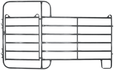 Livestock Panels - Priefert 6' Tall Premier Walk Thru Panels - Priefert