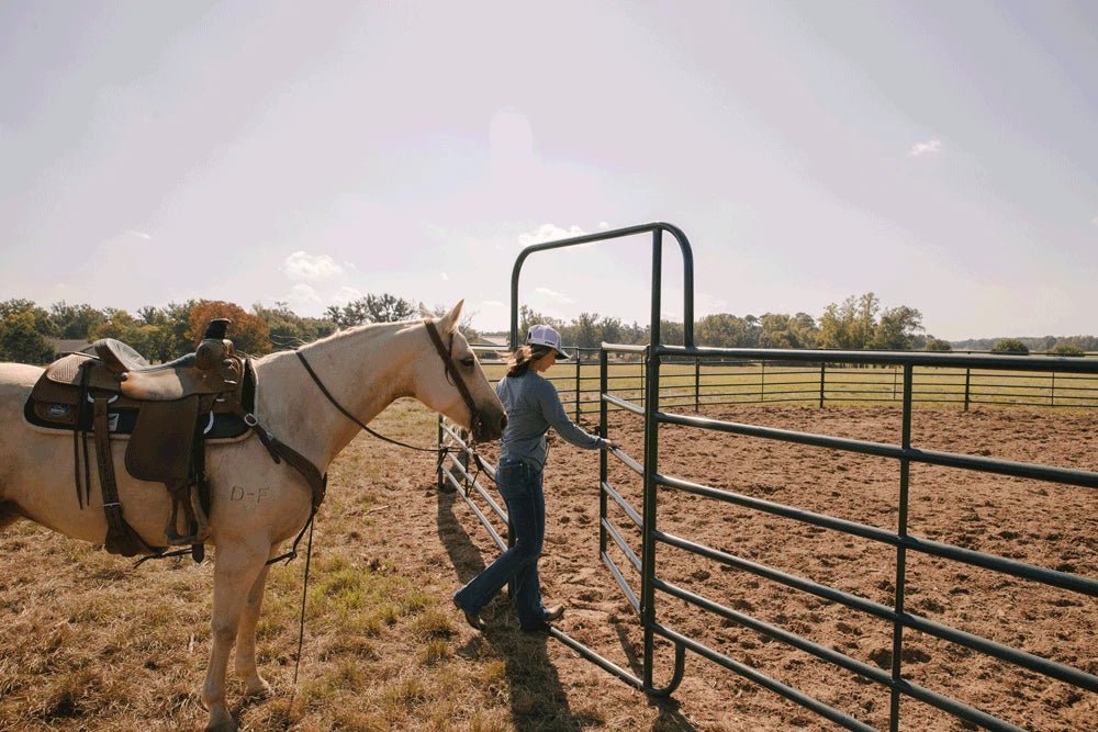 Livestock Panels - Priefert 6' Tall Premier Walk Thru Panels - Priefert