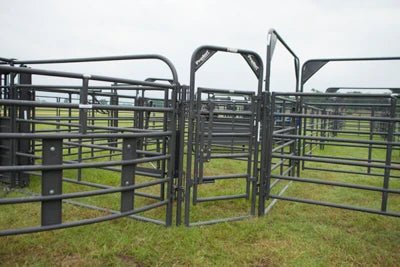 Livestock Gates - Priefert 7' Tall Rough Stock Bow Gates - Priefert