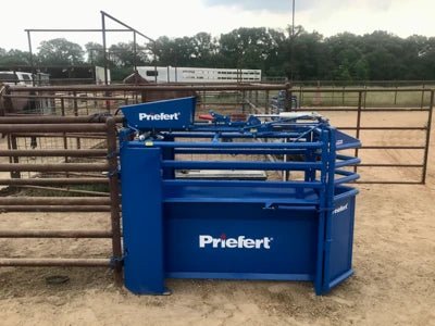 Roping Chutes - Priefert Automatic Calf Roping Chute - Priefert
