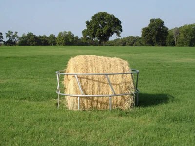 Bale Feeders - Priefert Galvanized Economy Round Bale Feeders - Priefert